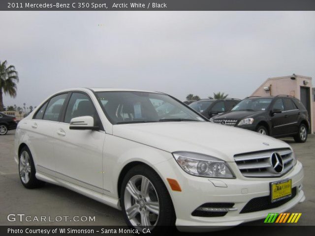 2011 Mercedes-Benz C 350 Sport in Arctic White