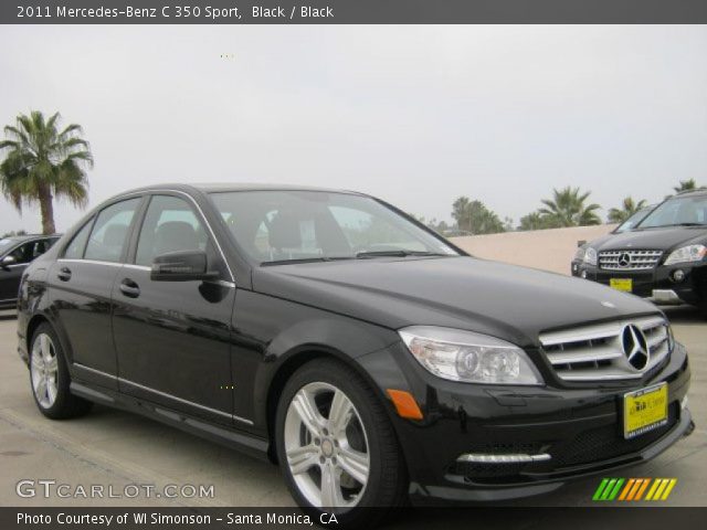 2011 Mercedes-Benz C 350 Sport in Black