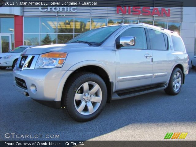 2011 Nissan Armada SL in Silver Lightning