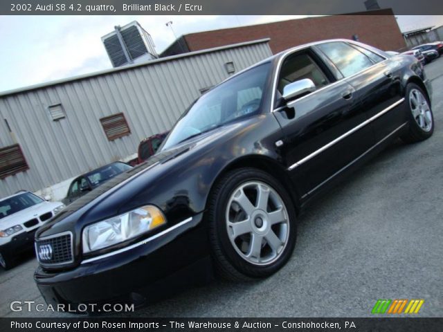 2002 Audi S8 4.2 quattro in Brilliant Black
