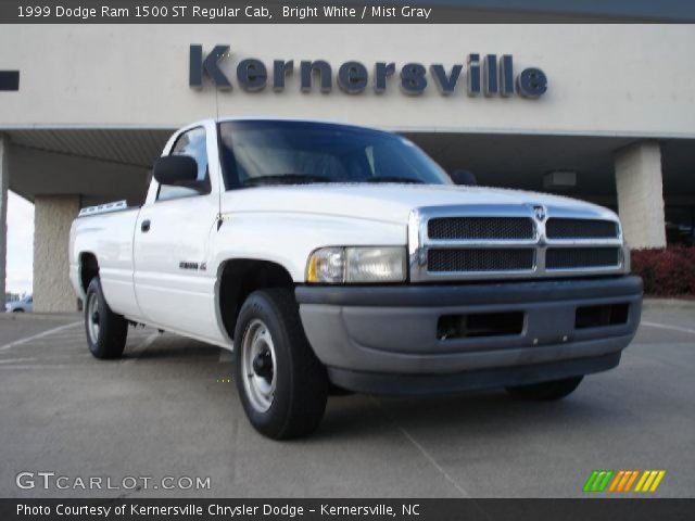 1999 Dodge Ram 1500 ST Regular Cab in Bright White