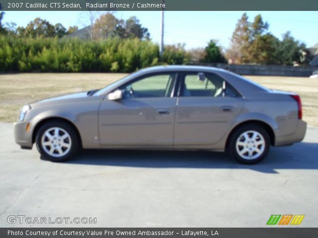 2007 Cadillac CTS Sedan in Radiant Bronze
