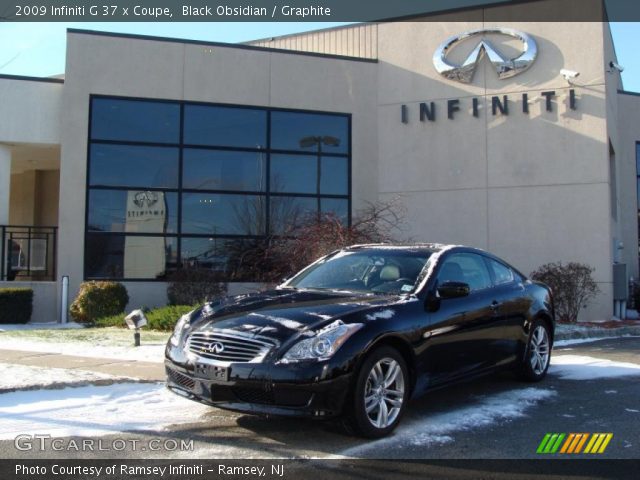 2009 Infiniti G 37 x Coupe in Black Obsidian
