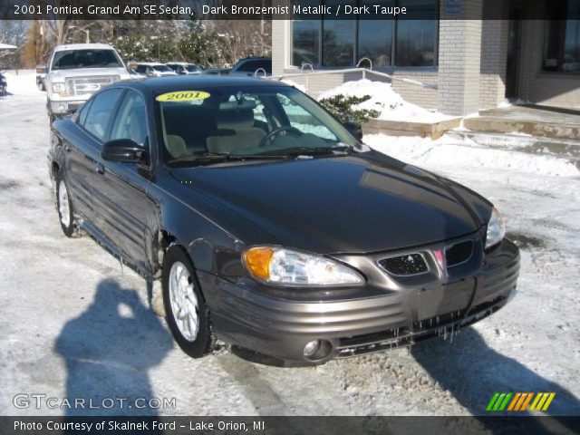 2001 Pontiac Grand Am SE Sedan in Dark Bronzemist Metallic