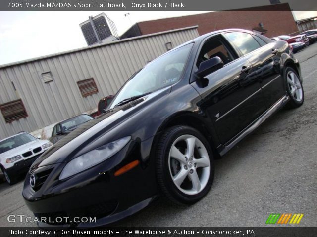 2005 Mazda MAZDA6 s Sport Hatchback in Onyx Black