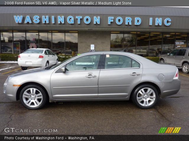 2008 Ford Fusion SEL V6 AWD in Vapor Silver Metallic