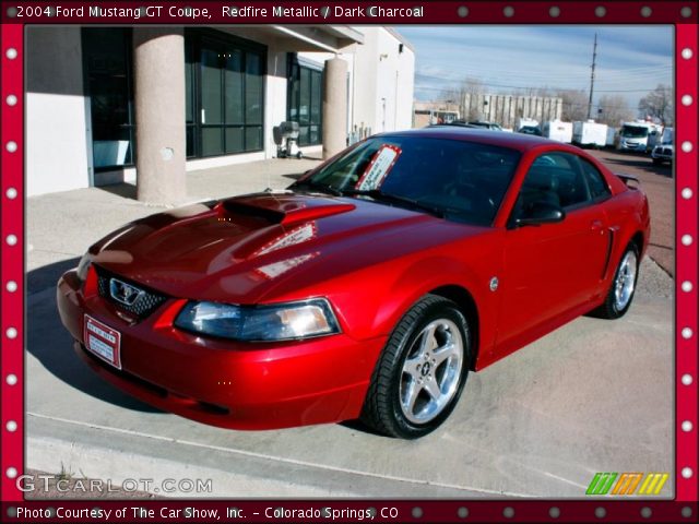 2004 Ford Mustang GT Coupe in Redfire Metallic