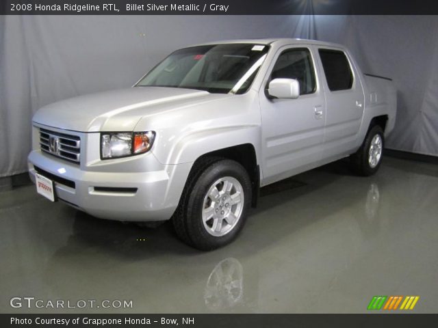 2008 Honda Ridgeline RTL in Billet Silver Metallic