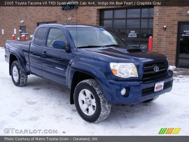 2005 Toyota Tacoma V6 TRD Sport Access Cab 4x4 in Indigo Ink Blue Pearl