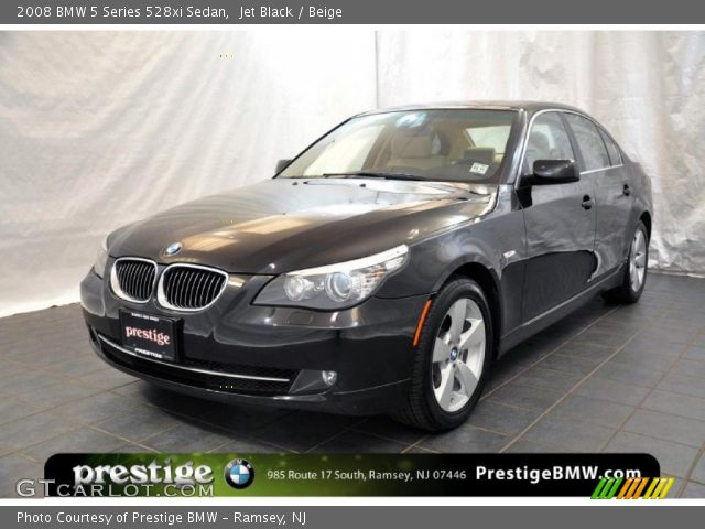 2008 BMW 5 Series 528xi Sedan in Jet Black