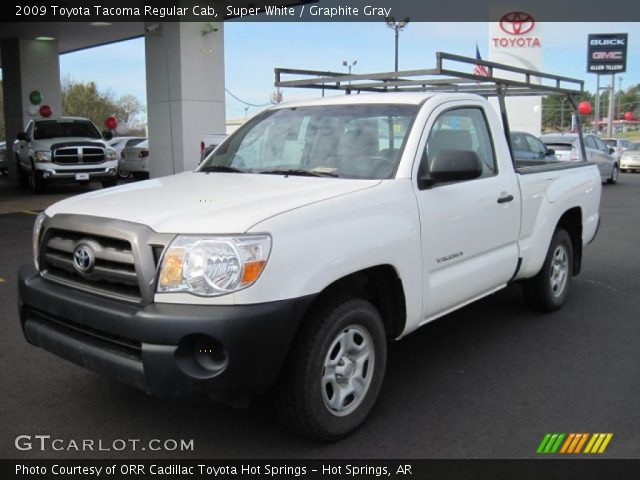 2009 Toyota Tacoma Regular Cab in Super White