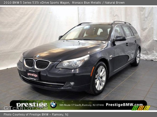 2010 BMW 5 Series 535i xDrive Sports Wagon in Monaco Blue Metallic