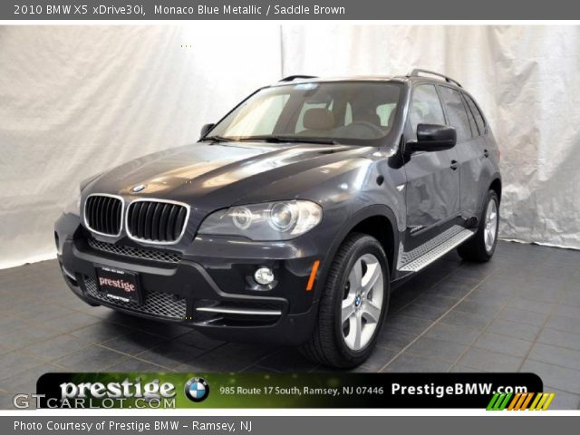 2010 BMW X5 xDrive30i in Monaco Blue Metallic