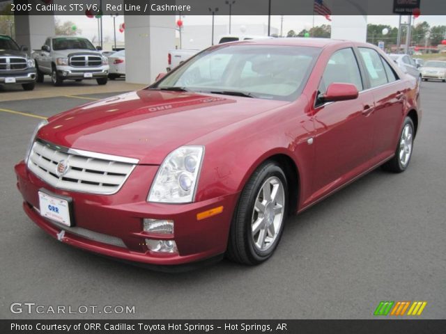 2005 Cadillac STS V6 in Red Line