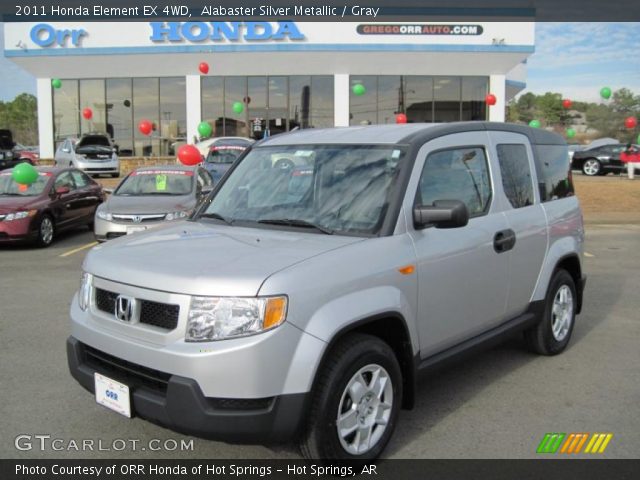 2011 Honda Element EX 4WD in Alabaster Silver Metallic