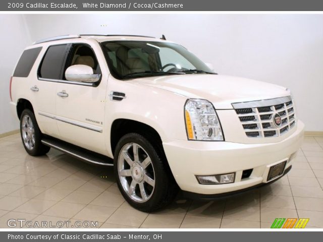 2009 Cadillac Escalade  in White Diamond