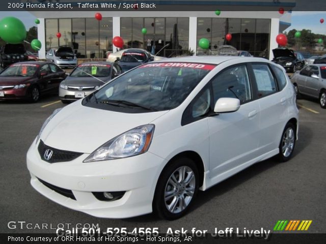 2009 Honda Fit Sport in Taffeta White