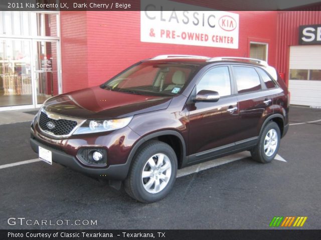 2011 Kia Sorento LX in Dark Cherry