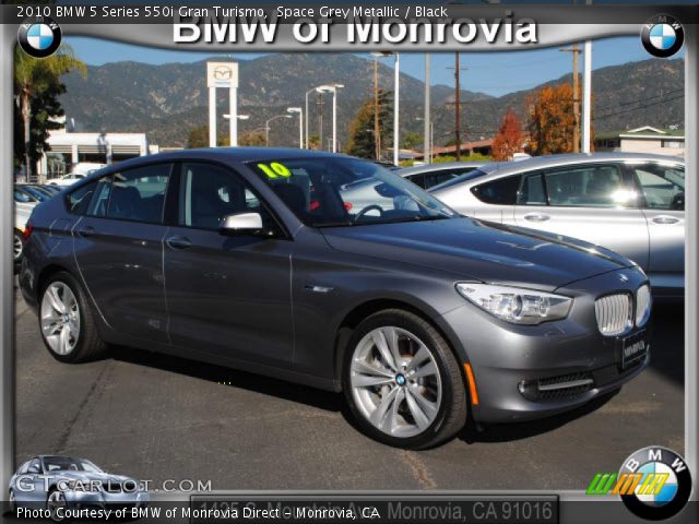 2010 BMW 5 Series 550i Gran Turismo in Space Grey Metallic