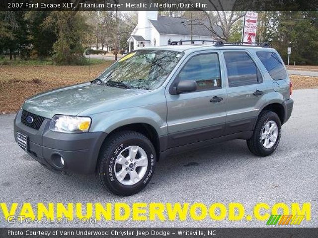 2007 Ford Escape XLT in Titanium Green Metallic