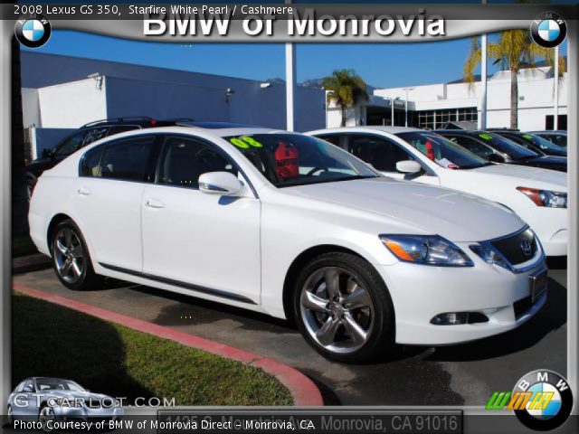 2008 Lexus GS 350 in Starfire White Pearl