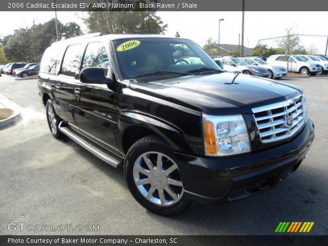 2006 Cadillac Escalade ESV AWD Platinum in Black Raven