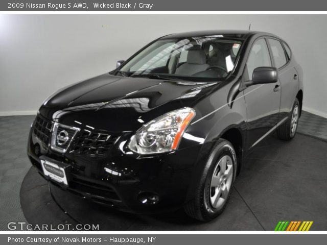 2009 Nissan Rogue S AWD in Wicked Black