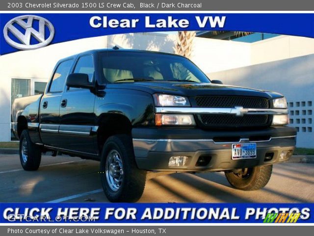 2003 Chevrolet Silverado 1500 LS Crew Cab in Black