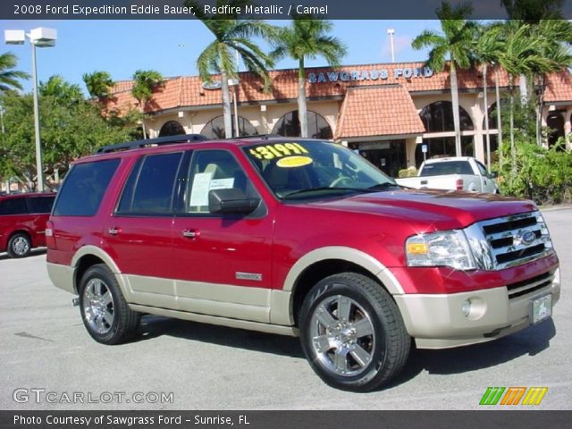 2008 Ford Expedition Eddie Bauer in Redfire Metallic