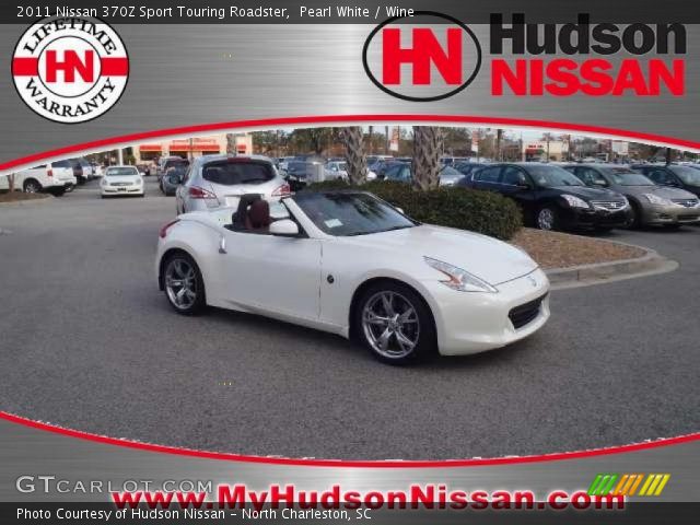2011 Nissan 370Z Sport Touring Roadster in Pearl White