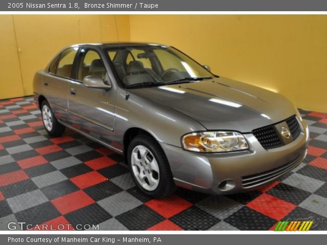 2005 Nissan Sentra 1.8 in Bronze Shimmer