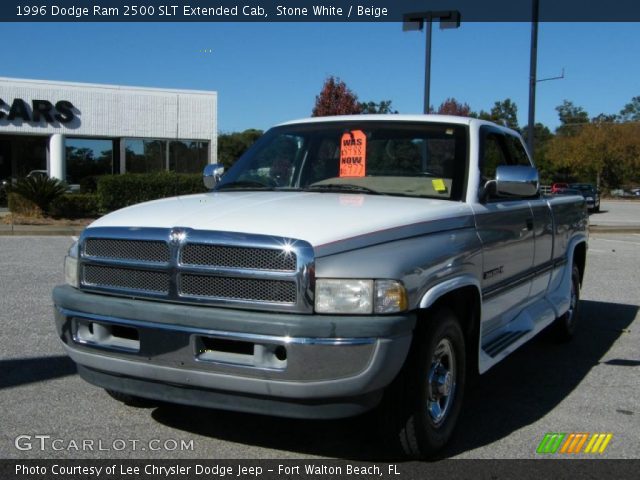 1996 Dodge Ram 2500 SLT Extended Cab in Stone White