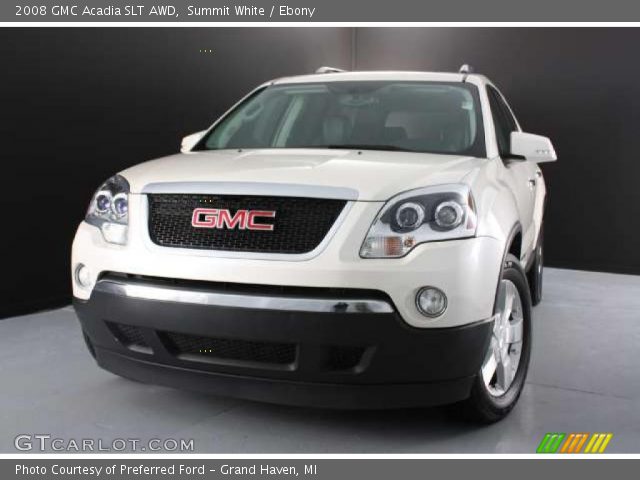 2008 GMC Acadia SLT AWD in Summit White