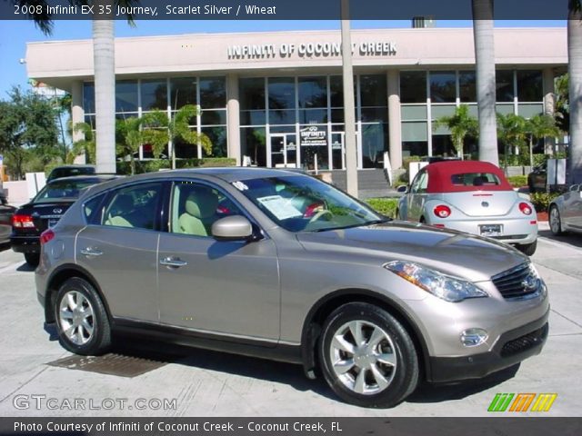 2008 Infiniti EX 35 Journey in Scarlet Silver