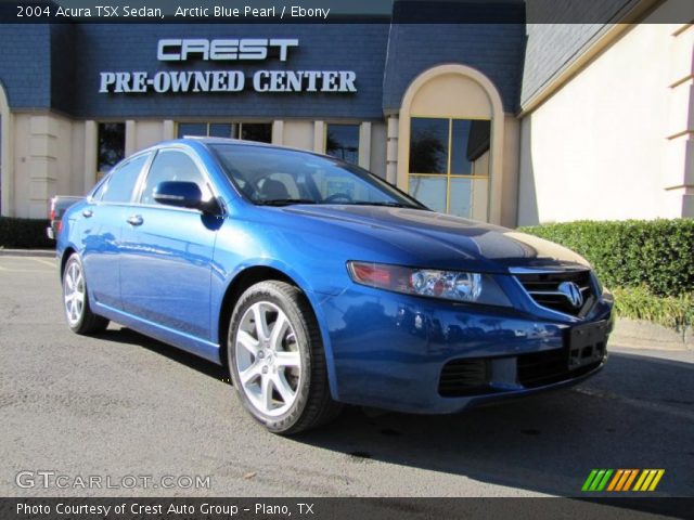 2004 Acura TSX Sedan in Arctic Blue Pearl