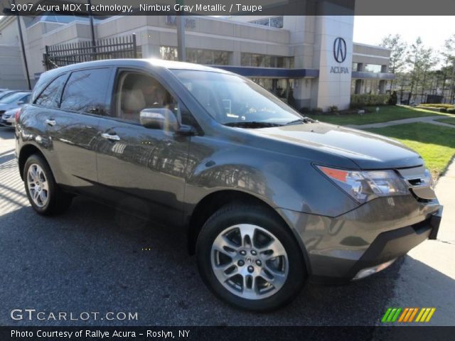 2007 Acura MDX Technology in Nimbus Gray Metallic