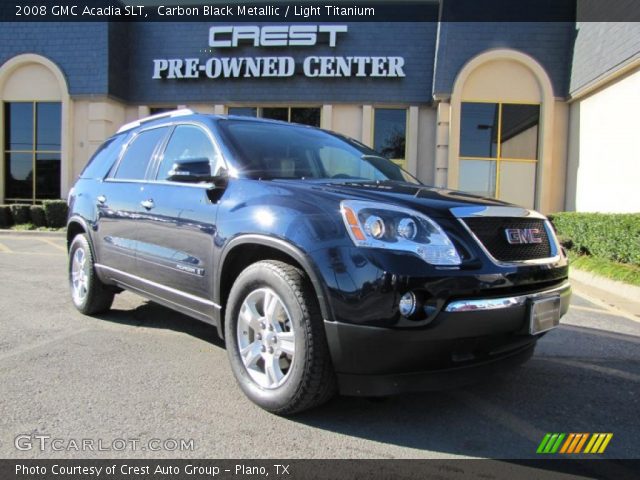 2008 GMC Acadia SLT in Carbon Black Metallic