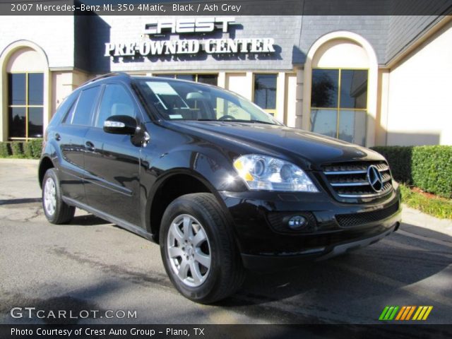 2007 Mercedes-Benz ML 350 4Matic in Black