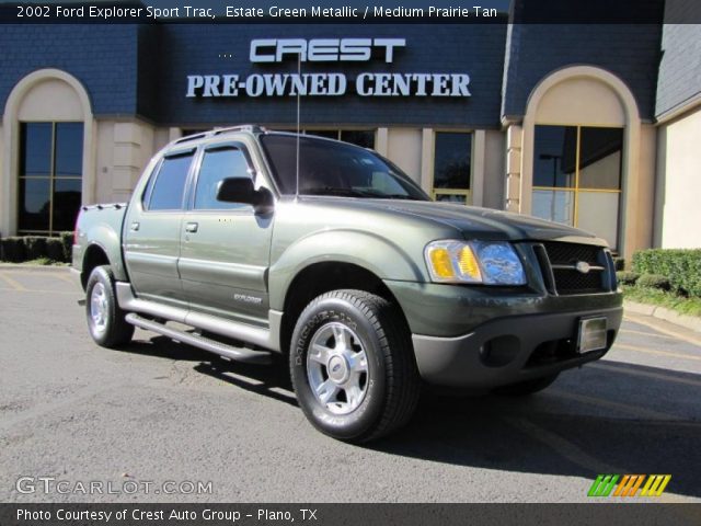 2002 Ford Explorer Sport Trac  in Estate Green Metallic