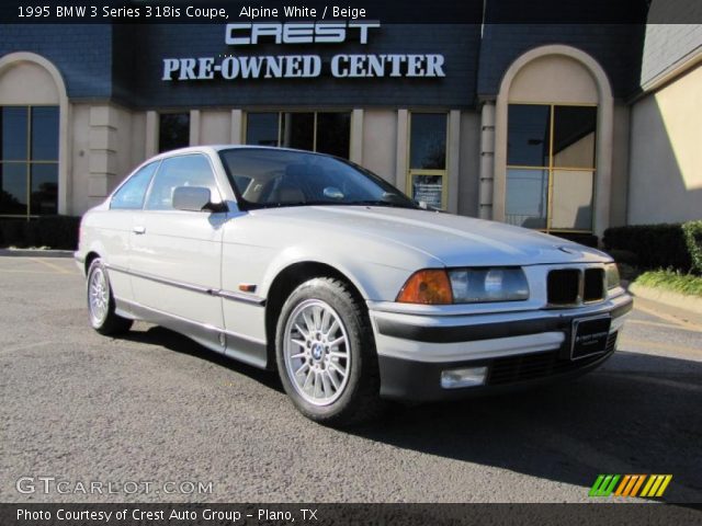 1995 BMW 3 Series 318is Coupe in Alpine White