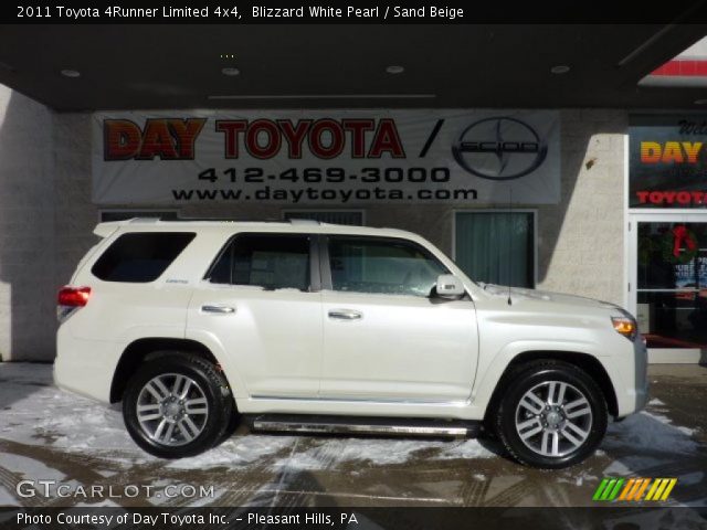 2011 Toyota 4Runner Limited 4x4 in Blizzard White Pearl