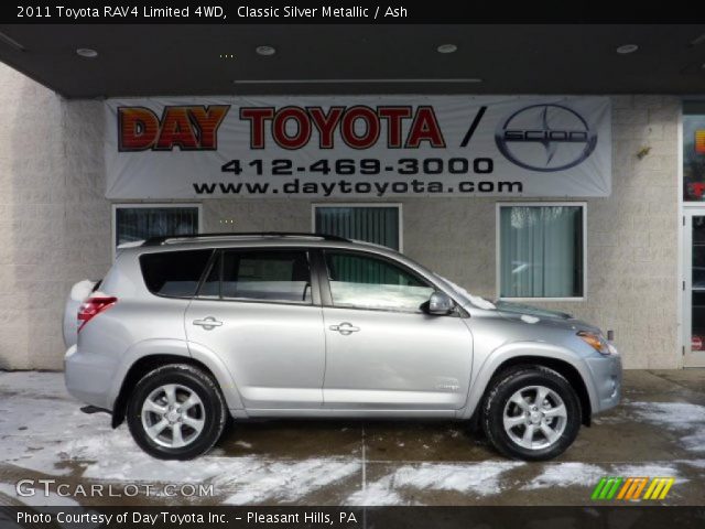 2011 Toyota RAV4 Limited 4WD in Classic Silver Metallic