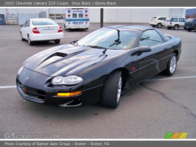 2002 Chevrolet Camaro Z28 Coupe in Onyx Black