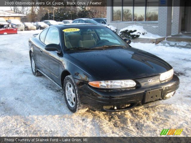 2000 Oldsmobile Alero GX Coupe in Black Onyx