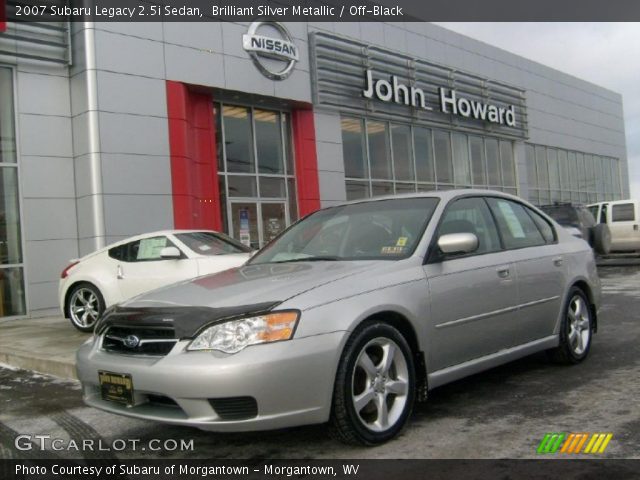 2007 Subaru Legacy 2.5i Sedan in Brilliant Silver Metallic