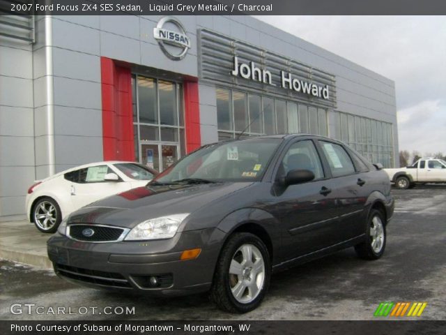 2007 Ford Focus ZX4 SES Sedan in Liquid Grey Metallic