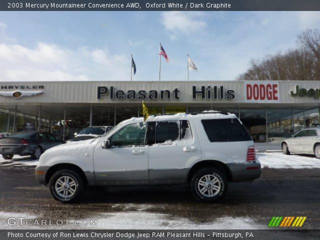 2003 Mercury Mountaineer Convenience AWD in Oxford White