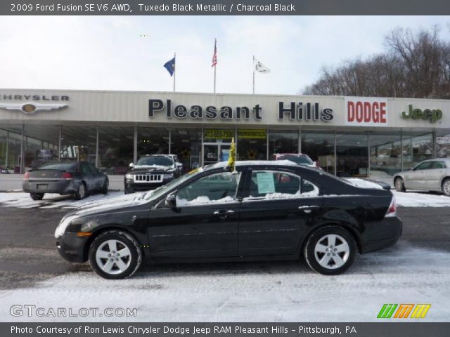 2009 Ford Fusion SE V6 AWD in Tuxedo Black Metallic