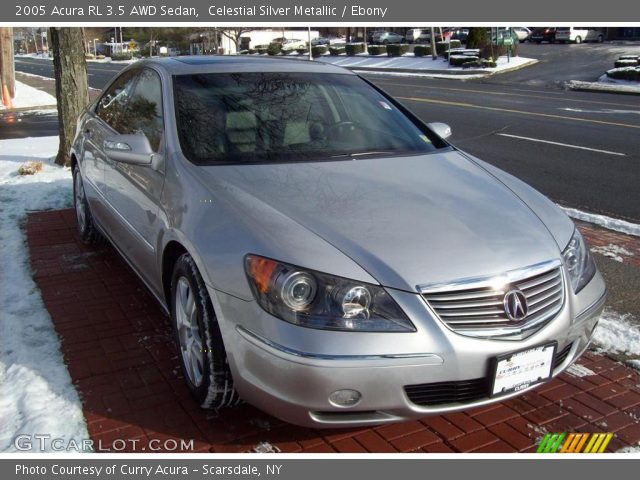 2005 Acura RL 3.5 AWD Sedan in Celestial Silver Metallic
