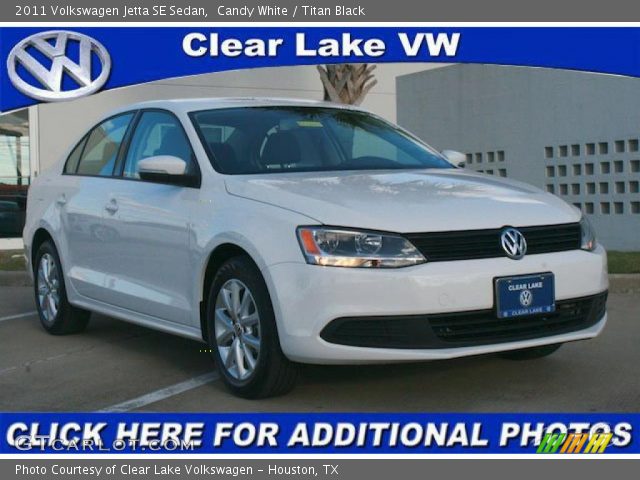 2011 Volkswagen Jetta SE Sedan in Candy White